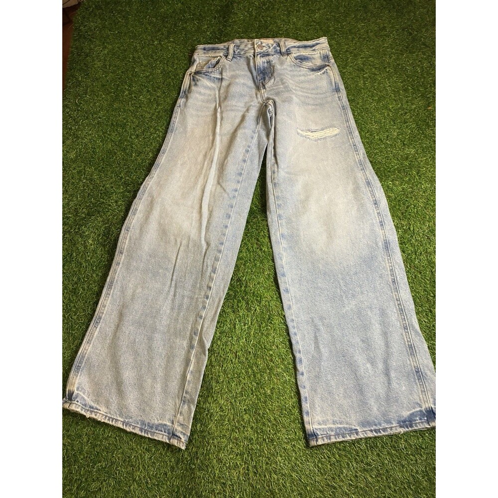 PacSun Light Blue Skinny Jeans with Subtle Distress